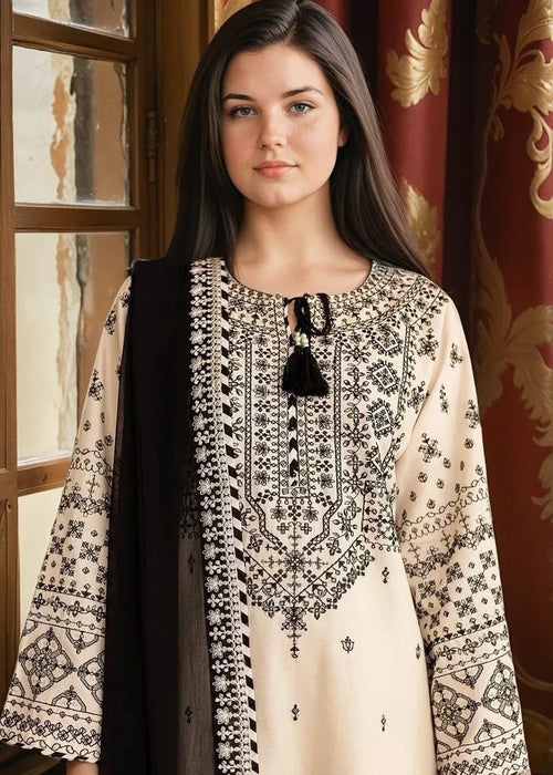 Arfa Embroidered (stitched) - 3 pieces