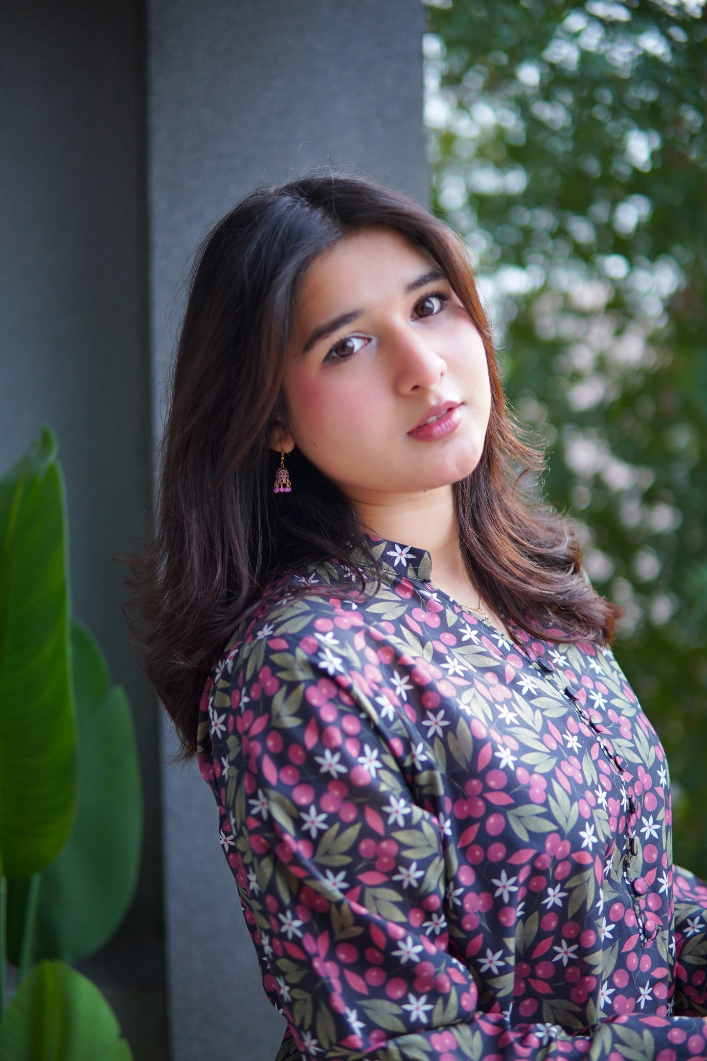 Farshi Shalwar Mahroon