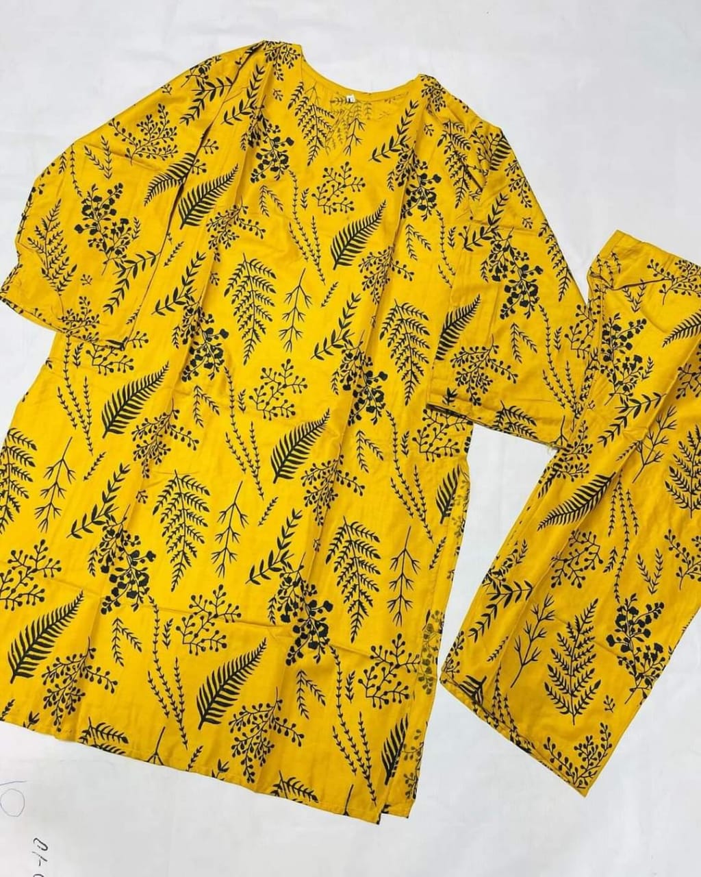 Floral Leaf Print
