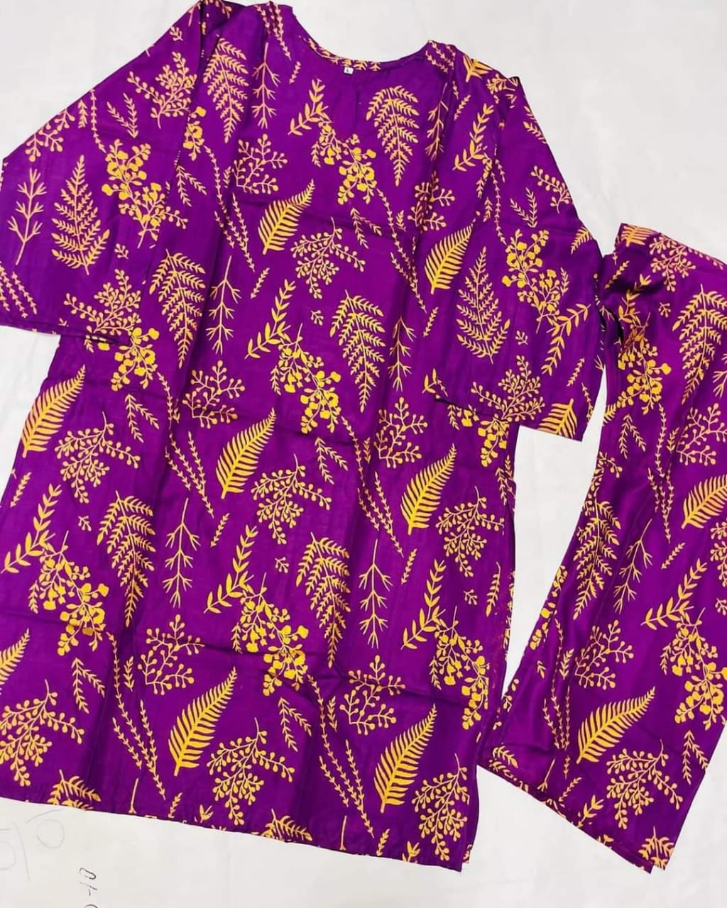 Floral Leaf Print