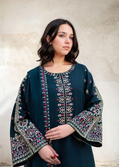 Adab - 3 pieces - teal -