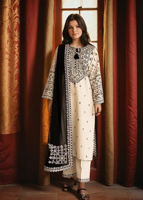 Arfa Embroidered (stitched) - 3 pieces
